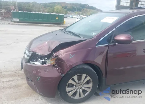 2015 Honda Odyssey Ex-L из США, поврежденный, VIN 5FNRL5H62FB048081